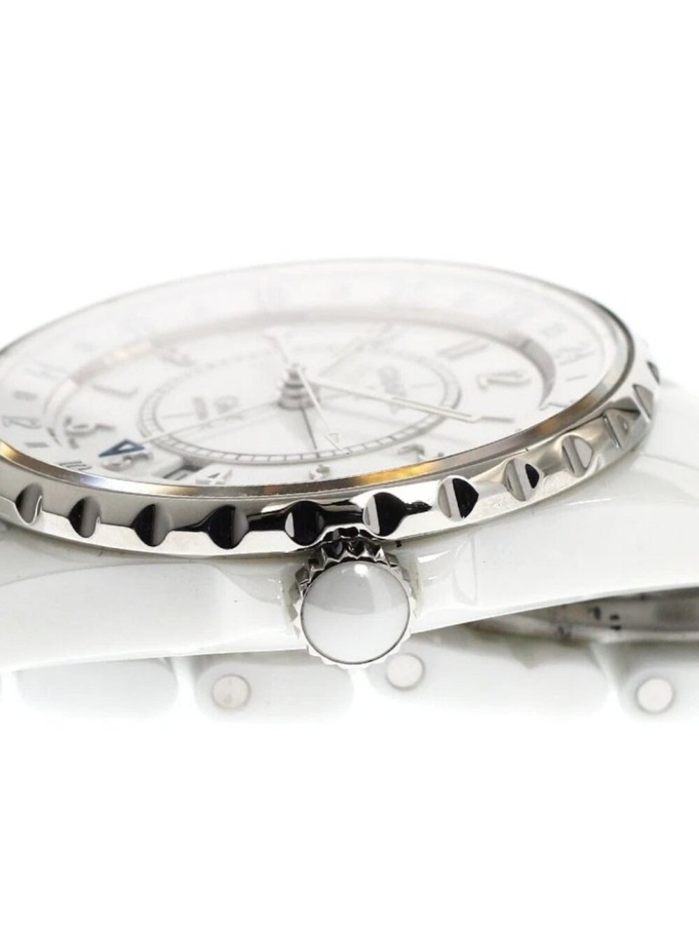 CHANEL J12 38MM H3103 GMT White Dial Automatic Men's Watch - Picture 4 of 7